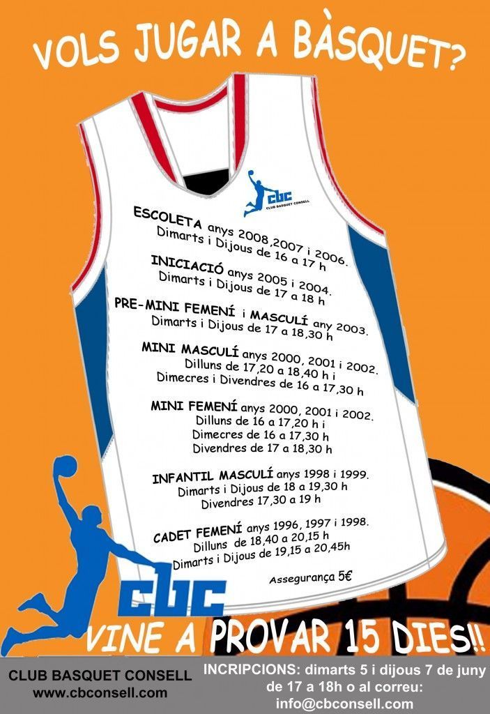 cartell 15 dies de prova