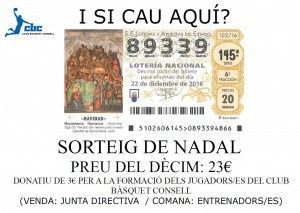 Poster Loteria CB Consell